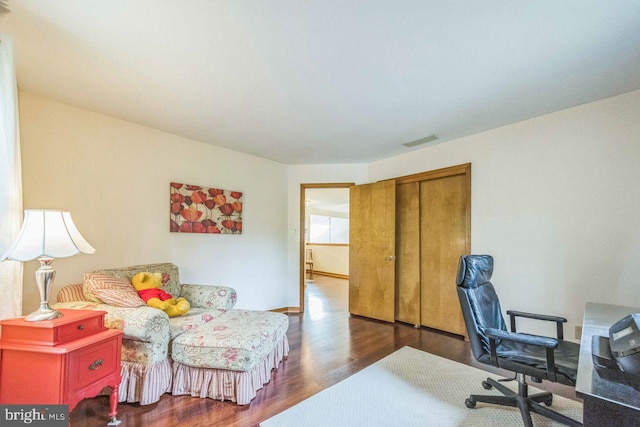 13 Elena Ct, Voorhees, NJ 08043 - office area with visible vents and wood finished floors