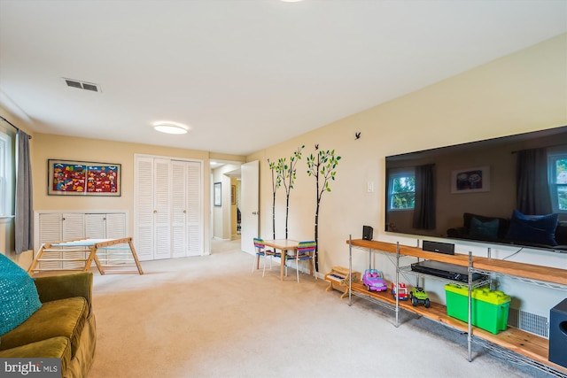 2409 Hayden Dr, Silver Spring, MD 20902 - playroom featuring carpet and plenty of natural light