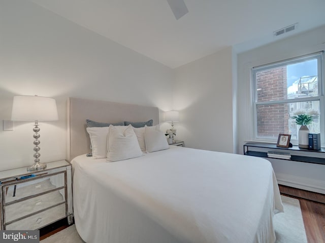 27 Seaton Pl NW, Washington, DC 20001 - bedroom with visible vents and wood finished floors
