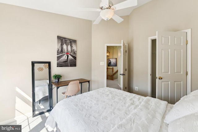 12815 Duck Pond Dr Unit 111, Germantown, MD 20874 - bedroom featuring carpet flooring and a ceiling fan