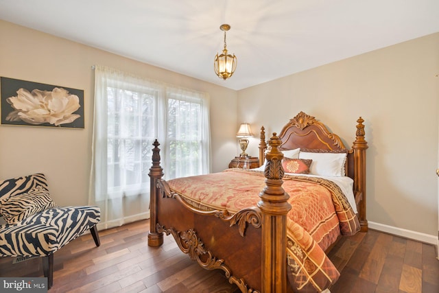 11406 Royal Vw, North Potomac, MD 20878 - bedroom featuring wood-type flooring and baseboards
