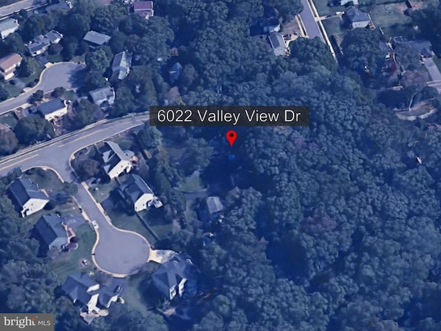 aerial map of property and surrounding area