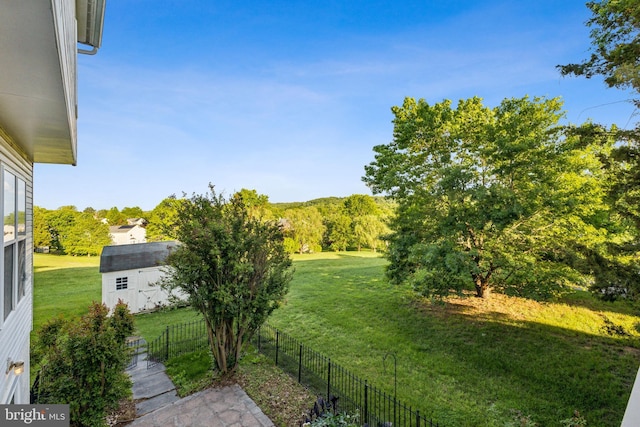 3401 Kidder Rd, Clinton, MD 20735 - view of yard with an outbuilding and a shed
