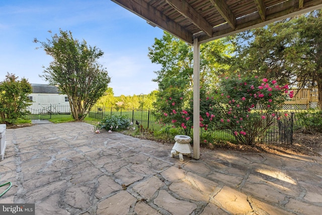 3401 Kidder Rd, Clinton, MD 20735 - view of patio / terrace featuring a fenced backyard