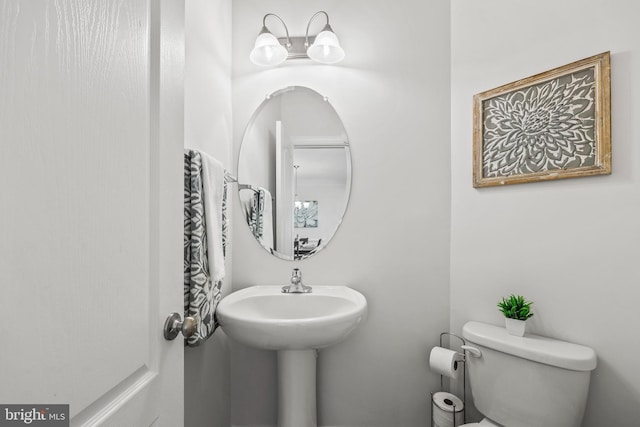 bathroom with toilet