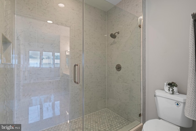 13647 Van Doren Rd, Manassas, VA 20112 - bathroom featuring a shower stall and toilet