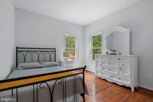 13647 Van Doren Rd, Manassas, VA 20112 - bedroom with hardwood / wood-style floors and baseboards