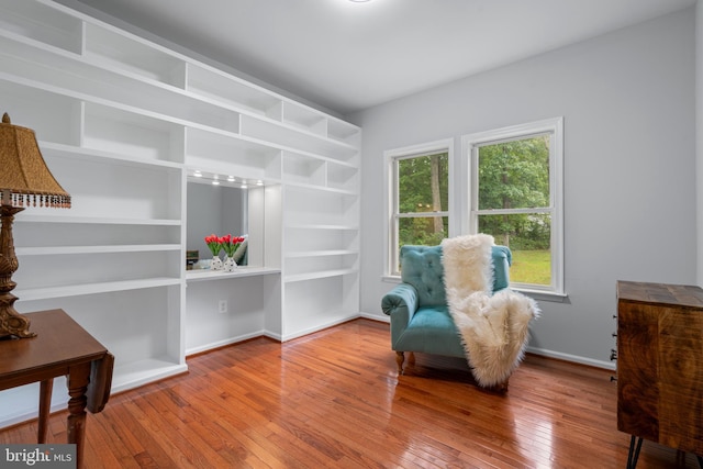 13647 Van Doren Rd, Manassas, VA 20112 - living area with hardwood / wood-style floors and baseboards