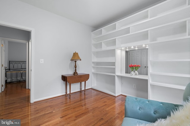 13647 Van Doren Rd, Manassas, VA 20112 - living area with wood finished floors and baseboards