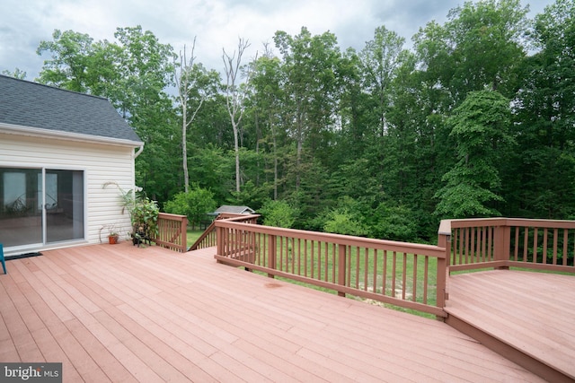 13647 Van Doren Rd, Manassas, VA 20112 - view of wooden deck