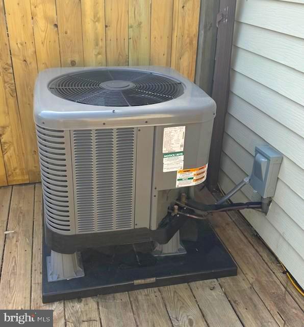 details featuring central air condition unit