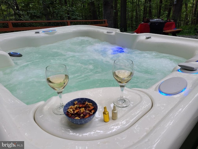 1738 Shanwick Rd, Forest Hill, MD 21050 - exterior view of a jacuzzi
