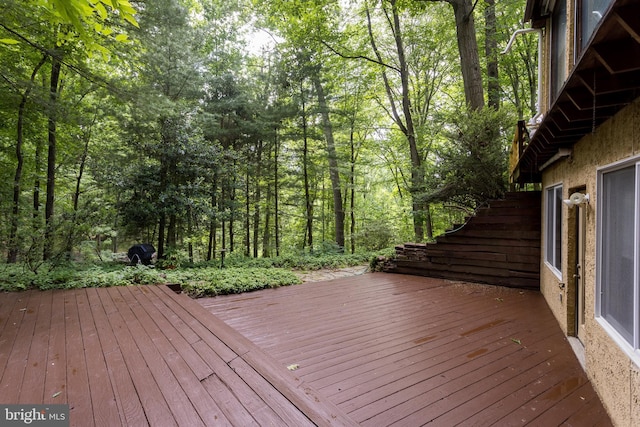 1738 Shanwick Rd, Forest Hill, MD 21050 - view of wooden deck