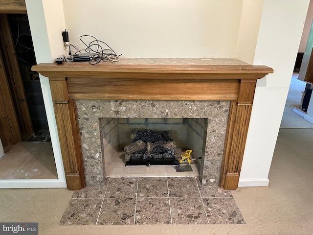 15004 Burnt Mill Rd, Shippensburg, PA 17257 - detailed view of a high end fireplace