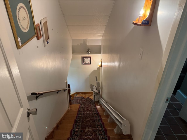 15004 Burnt Mill Rd, Shippensburg, PA 17257 - stairs featuring baseboards