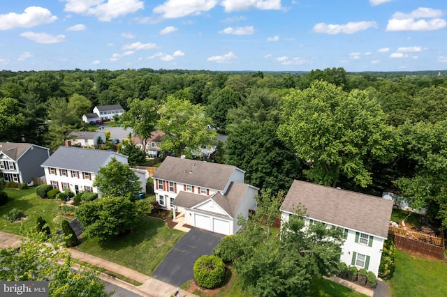 202 Trail Ct, Sterling, VA 20164 - aerial view of residential area with a forest