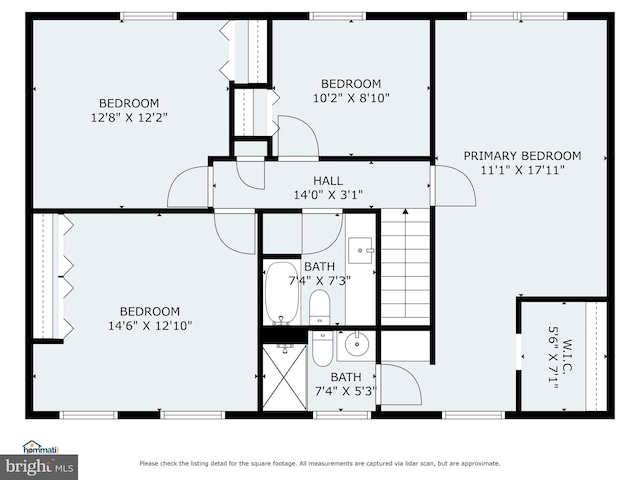 202 Trail Ct, Sterling, VA 20164 - home floor plan