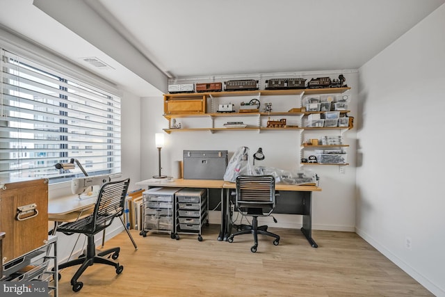 900 N Stafford St Unit 2330, Arlington, VA 22203 - office space featuring light wood-style flooring and baseboards