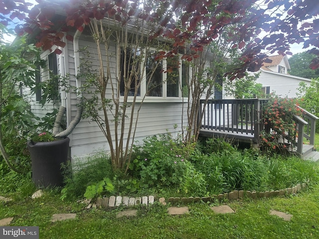 view of side of home