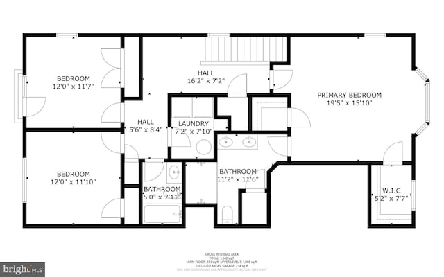 7471 Brunson Cir Unit 10A, Gainesville, VA 20155 - view of property floor plan