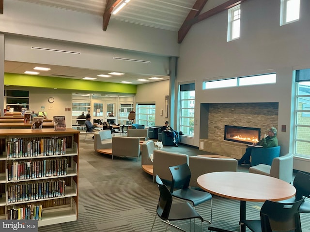 view of common area