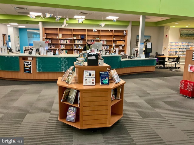 reception area featuring visible vents