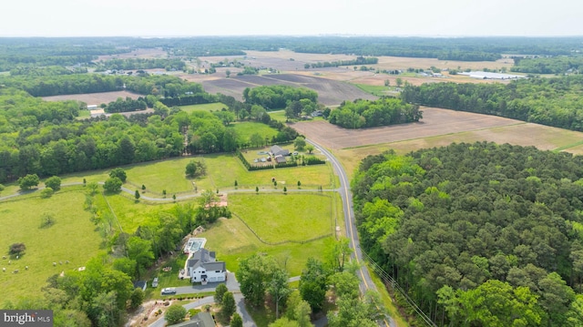 32991 Daisey Rd, Frankford, DE 19945 - birds eye view of property with a rural view