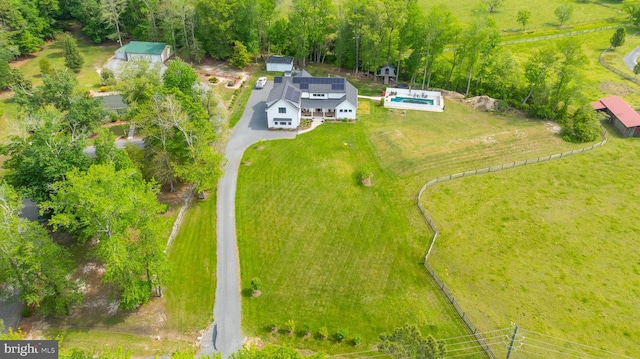 32991 Daisey Rd, Frankford, DE 19945 - drone / aerial view featuring a rural view
