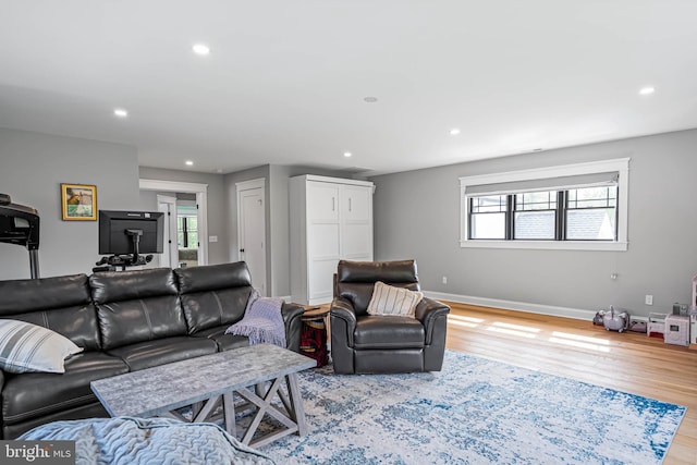 32991 Daisey Rd, Frankford, DE 19945 - living area with recessed lighting, light wood finished floors, and a healthy amount of sunlight