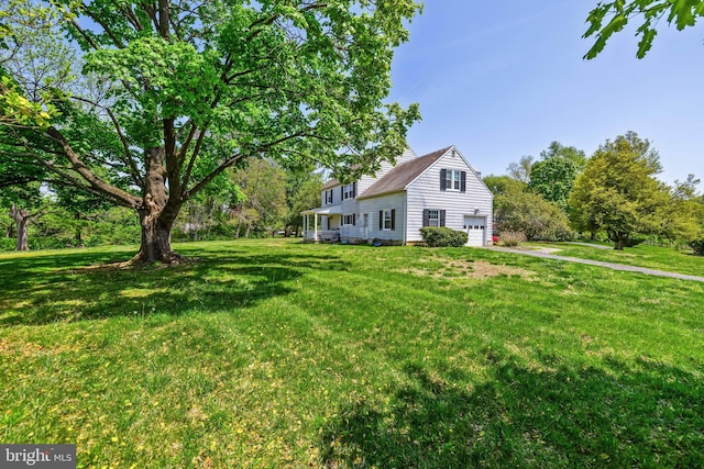 2430 Stanwick Rd, Phoenix, MD 21131 - view of yard with an attached garage and driveway