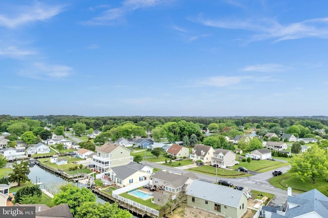 10350 Keyser Point Rd, Ocean City, MD 21842 - aerial perspective of suburban area featuring a nearby body of water
