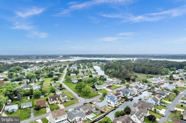 10350 Keyser Point Rd, Ocean City, MD 21842 - aerial view of property and surrounding area featuring nearby suburban area and a nearby body of water