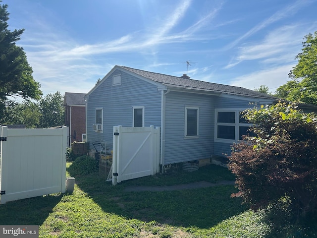 view of property exterior