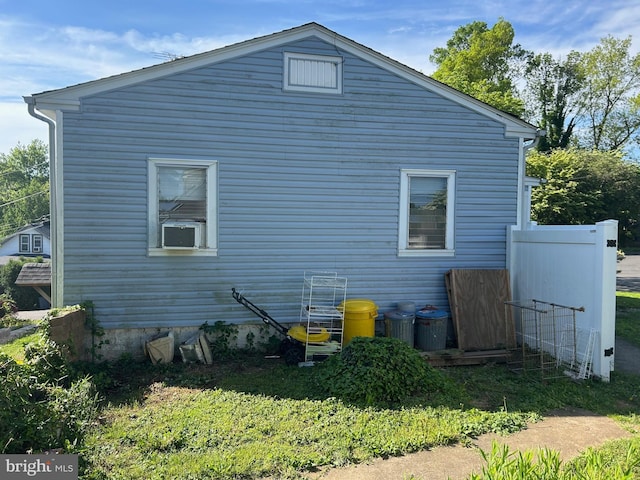 view of side of home