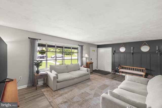 1004 Marietta Ave, Hanover, PA 17331 - living area featuring wood finished floors and baseboards