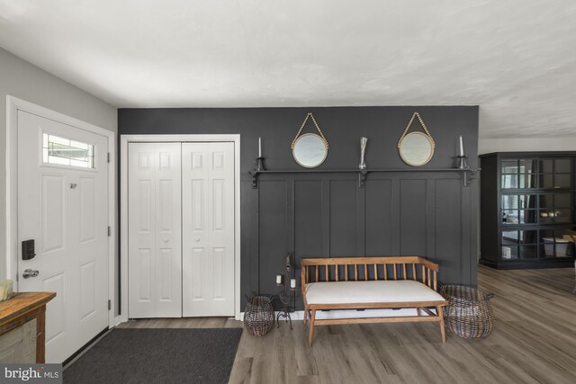 1004 Marietta Ave, Hanover, PA 17331 - foyer entrance featuring a decorative wall and wood finished floors