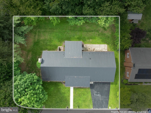 1004 Marietta Ave, Hanover, PA 17331 - view from above of property featuring property boundaries highlighted
