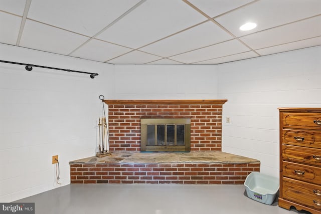196 Taylortown Rd, Edinburg, VA 22824 - detailed view of a brick fireplace