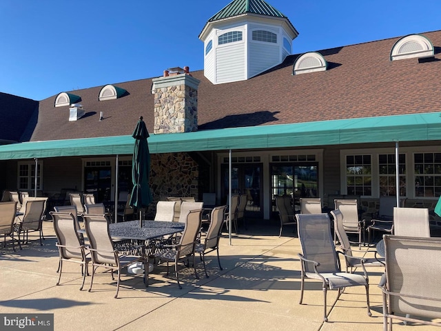 view of patio / terrace featuring outdoor dining space