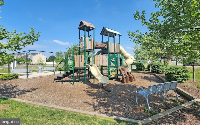 view of community playground