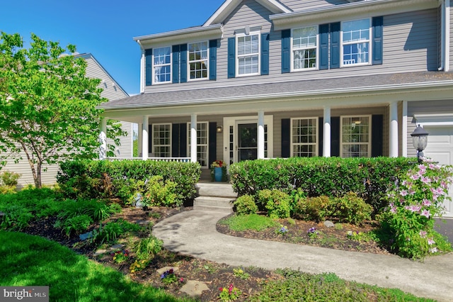 view of front of house featuring a porch