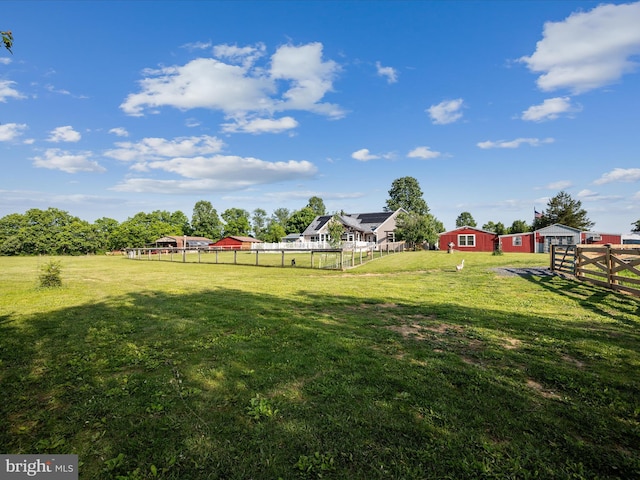 373 Thunder Hill Dr, Summit Point, WV 25446 - view of yard featuring an outdoor structure