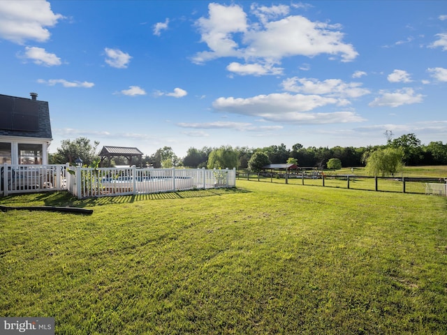 373 Thunder Hill Dr, Summit Point, WV 25446 - view of yard