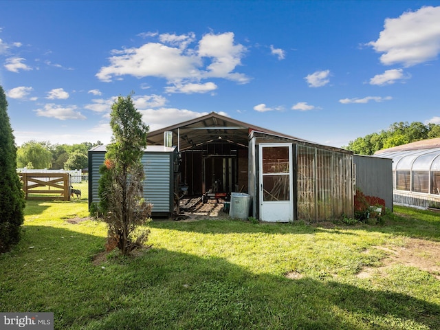 373 Thunder Hill Dr, Summit Point, WV 25446 - view of greenhouse with a storage unit