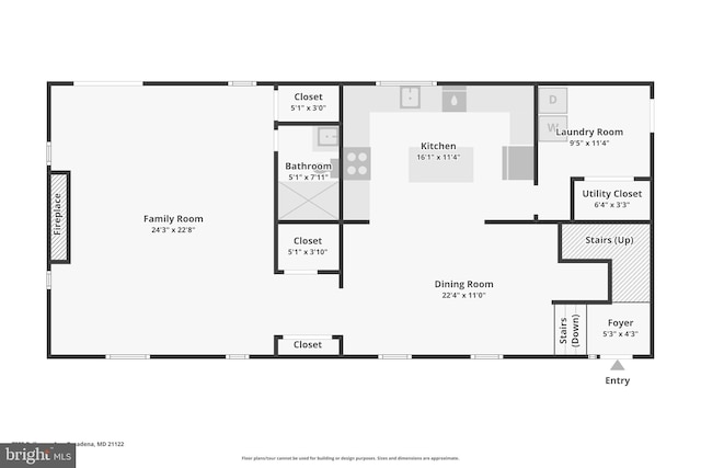7925 Belhaven Ave, Pasadena, MD 21122 - home floor plan