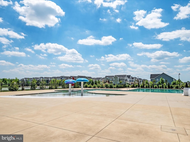 1513 Yellow Sand Ln, Odenton, MD 21113 - community pool with a residential view