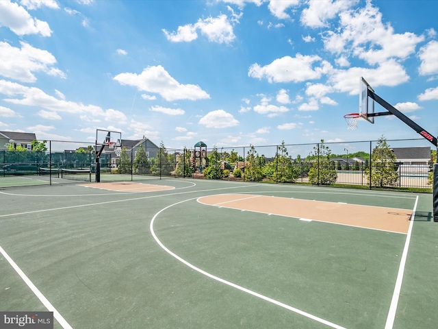 1513 Yellow Sand Ln, Odenton, MD 21113 - view of sport court featuring community basketball court