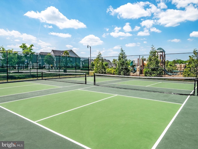 1513 Yellow Sand Ln, Odenton, MD 21113 - view of tennis court featuring community basketball court