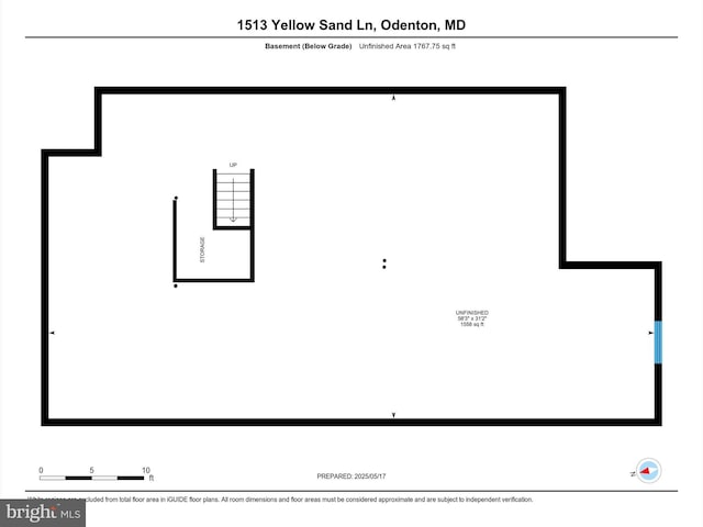 1513 Yellow Sand Ln, Odenton, MD 21113 - property floor plan