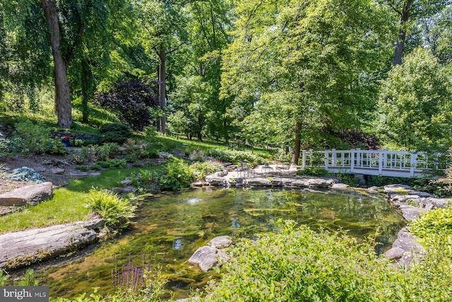 1660 Mount Pleasant Rd, Villanova, PA 19085 - view of yard featuring a view of trees